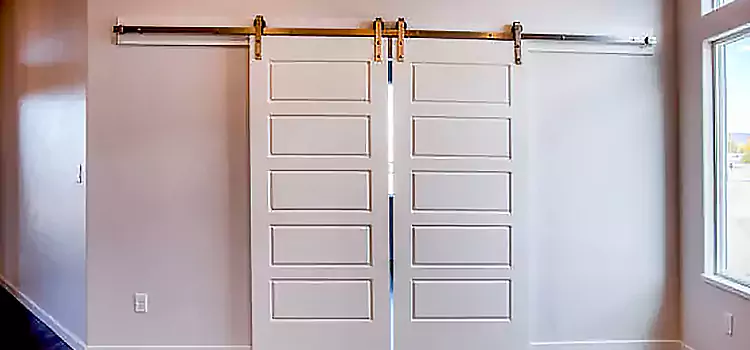 Glass Barn Door with Installation Hardware Kit Victorville